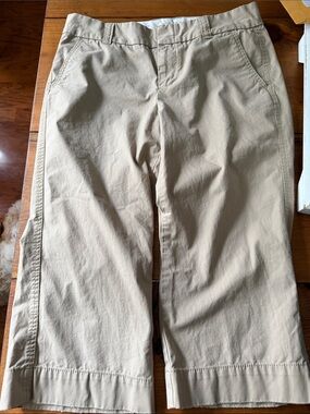 GAP Khaki Capri Pants- Cropped